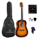 Condorwood AD-200 SB akustiskā ģitāra ar STARTER komplektu