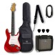 Condorwood RS-100 Inferno elektriskā ģitāra ar komplektu SMART Condorwood RS-100 Inferno elektriskā ģitāra ar komplektu SMART