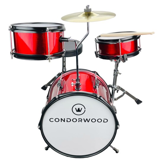 Condorwood DS3-1210 RD bērnu bungu komplekts