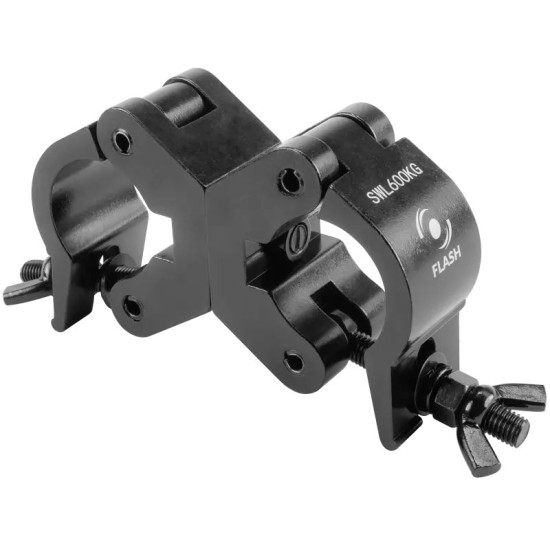 Clamp ALU Black Double 2x600kg turētājs