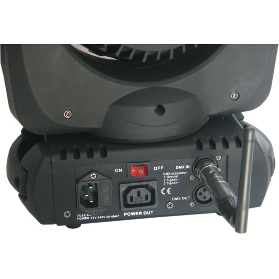 2,4GHz WDMX RECV +PWRSUPPLY kontrolieris