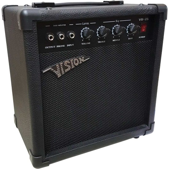 Vision B25 elektriskais bass pastiprinātājs
